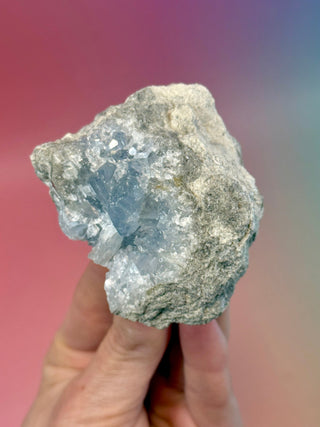 CELESTITE CLUSTER (12) Cluster The Crystal Avenues 