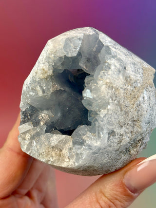 CELESTITE CLUSTER (4) Cluster The Crystal Avenues 