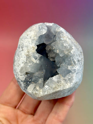 CELESTITE CLUSTER (4) Cluster The Crystal Avenues 