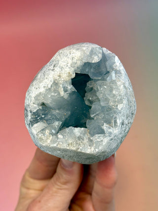 CELESTITE CLUSTER (4) Cluster The Crystal Avenues 