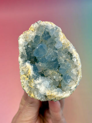 CELESTITE CLUSTER (5) Cluster The Crystal Avenues 