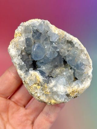 CELESTITE CLUSTER (5) Cluster The Crystal Avenues 