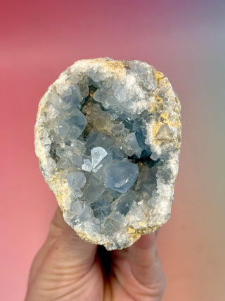 CELESTITE CLUSTER (5) Cluster The Crystal Avenues 