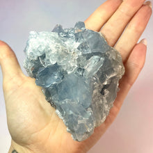 Load image into Gallery viewer, CELESTITE CLUSTER (B) Cluster The Crystal Avenues 
