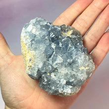 Load image into Gallery viewer, CELESTITE CLUSTER (E) Cluster The Crystal Avenues 
