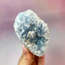 Load image into Gallery viewer, CELESTITE CLUSTER (H) Cluster The Crystal Avenues 
