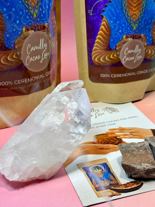CEREMONIAL CACAO - Camilles Cacao Love Ceremonial Cacao The Crystal Avenues 