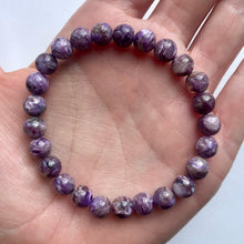 Load image into Gallery viewer, CHAROITE BRACELET tumble stone The Crystal Avenues 
