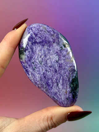 CHAROITE FREEFORM (2) Freeform The Crystal Avenues 