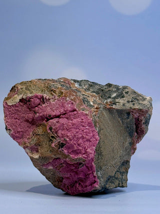 COBALTOAN CALCITE (2) Cluster The Crystal Avenues 