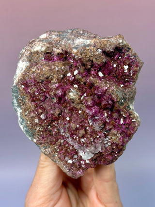 Cobaltoan Calcite on Dolomite – Kolwezi, DR Congo (4) Cluster The Crystal Avenues 
