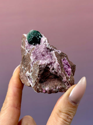 Cobaltoan Calcite on Dolomite – Kolwezi, DR Congo (6) Cluster The Crystal Avenues 