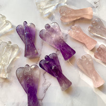 Load image into Gallery viewer, CRYSTAL ANGEL - HANDCARVED Raw Crystal The Crystal Avenues 
