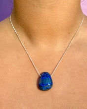 Indlæs billede til gallerivisning CRYSTAL NECKLACE - LAPIS LAZULI Necklace The Crystal Avenues 
