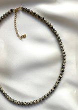 Load image into Gallery viewer, DALMATIAN JASPER CHOKER NECKLACE Necklace The Crystal Avenues 
