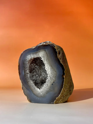 DRUZY AGATE CUT BASE (J) The Crystal Avenues 