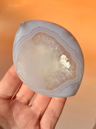 DRUZY AGATE EYE - EXCLUSIVE QUALITY (2) The Crystal Avenues 