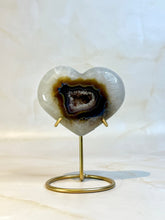 Indlæs billede til gallerivisning DRUZY AGATE HEART - EXCLUSIVE QUALITY (D) The Crystal Avenues 
