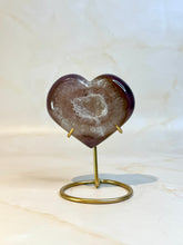 Indlæs billede til gallerivisning DRUZY AGATE HEART - EXCLUSIVE QUALITY (F) The Crystal Avenues 
