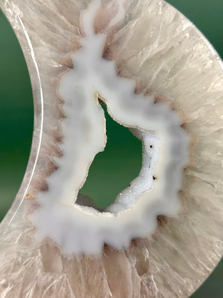 DRUZY AGATE MOON - EXCLUSIVE QUALITY (4) The Crystal Avenues 