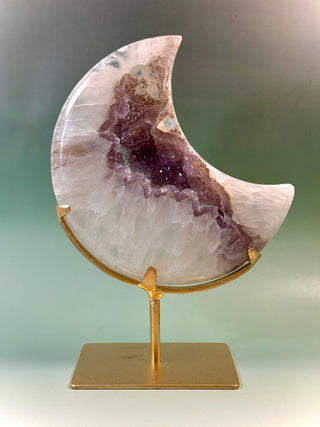 DRUZY AGATE MOON - EXCLUSIVE QUALITY (B) The Crystal Avenues 