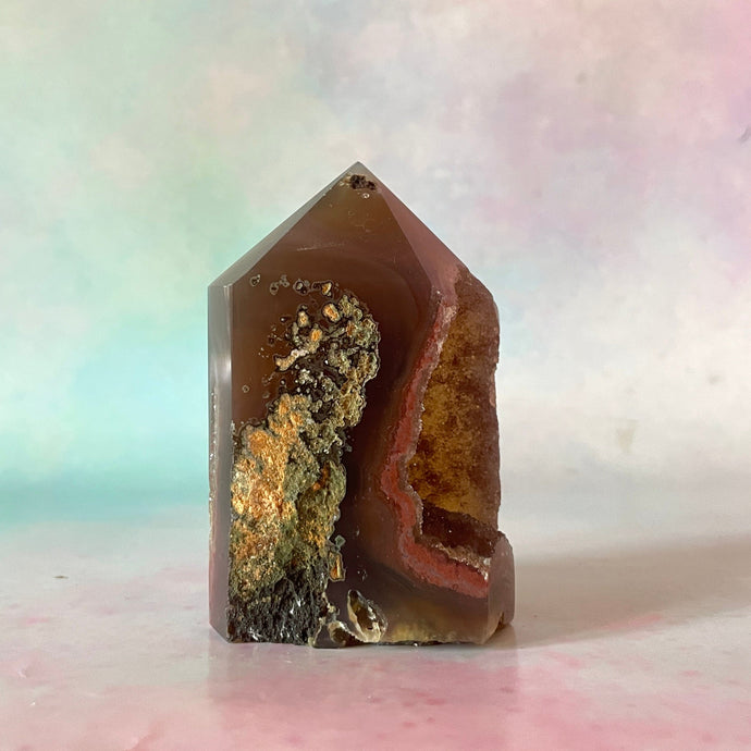 DRUZY AGATE TOWER #10 The Crystal Avenues 