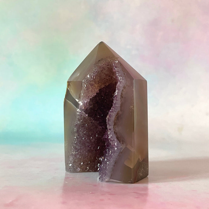 DRUZY AGATE TOWER #11 The Crystal Avenues 