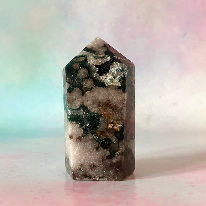 DRUZY AGATE TOWER #20 The Crystal Avenues 