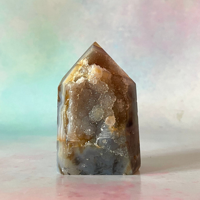 DRUZY AGATE TOWER #24 The Crystal Avenues 