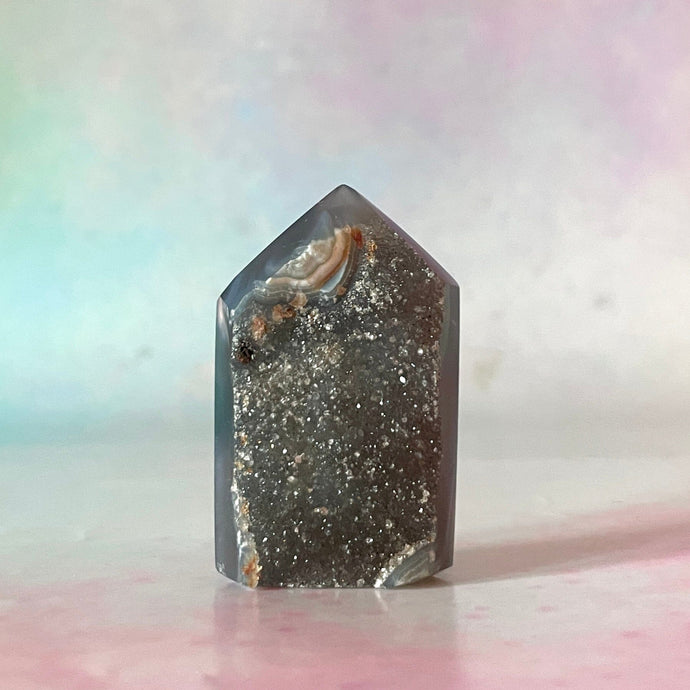 DRUZY AGATE TOWER #49 The Crystal Avenues 