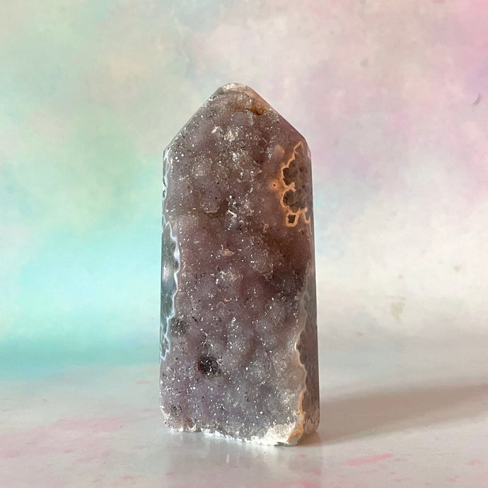 DRUZY AGATE TOWER #7 The Crystal Avenues 