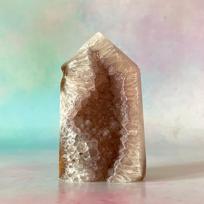 DRUZY AGATE TOWER #8 The Crystal Avenues 