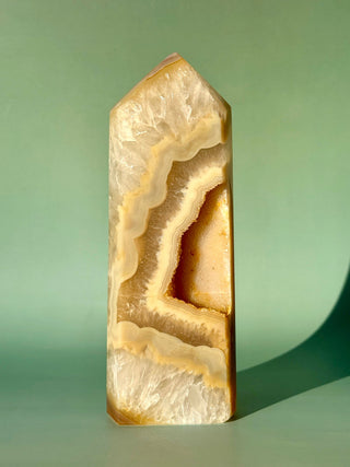 DRUZY AGATE TOWER - EXCLUSIVE QUALITY (1) The Crystal Avenues 