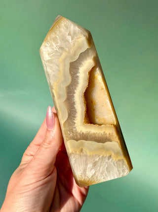 DRUZY AGATE TOWER - EXCLUSIVE QUALITY (1) The Crystal Avenues 