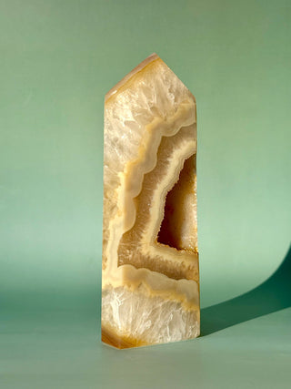 DRUZY AGATE TOWER - EXCLUSIVE QUALITY (1) The Crystal Avenues 