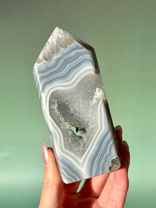 DRUZY AGATE TOWER - EXCLUSIVE QUALITY (10) The Crystal Avenues 