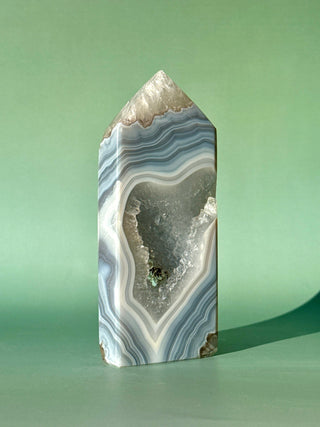 DRUZY AGATE TOWER - EXCLUSIVE QUALITY (10) The Crystal Avenues 
