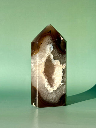 DRUZY AGATE TOWER - EXCLUSIVE QUALITY (11) The Crystal Avenues 