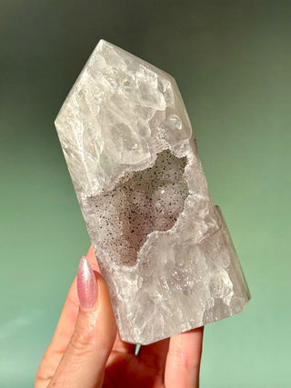 DRUZY AGATE TOWER - EXCLUSIVE QUALITY (12) The Crystal Avenues 