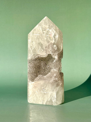 DRUZY AGATE TOWER - EXCLUSIVE QUALITY (12) The Crystal Avenues 