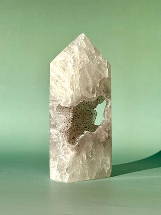 DRUZY AGATE TOWER - EXCLUSIVE QUALITY (12) The Crystal Avenues 
