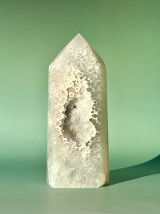 DRUZY AGATE TOWER - EXCLUSIVE QUALITY (13) The Crystal Avenues 