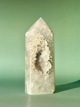 DRUZY AGATE TOWER - EXCLUSIVE QUALITY (13) The Crystal Avenues 