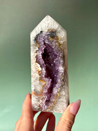 DRUZY AGATE TOWER - EXCLUSIVE QUALITY (14) The Crystal Avenues 