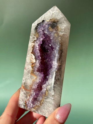 DRUZY AGATE TOWER - EXCLUSIVE QUALITY (14) The Crystal Avenues 