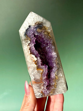 DRUZY AGATE TOWER - EXCLUSIVE QUALITY (14) The Crystal Avenues 