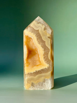 DRUZY AGATE TOWER - EXCLUSIVE QUALITY (17) The Crystal Avenues 