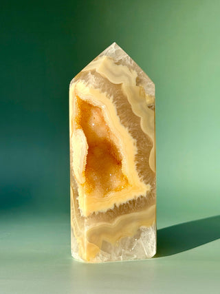 DRUZY AGATE TOWER - EXCLUSIVE QUALITY (17) The Crystal Avenues 