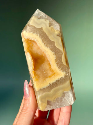 DRUZY AGATE TOWER - EXCLUSIVE QUALITY (17) The Crystal Avenues 