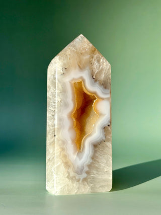 DRUZY AGATE TOWER - EXCLUSIVE QUALITY (18) The Crystal Avenues 